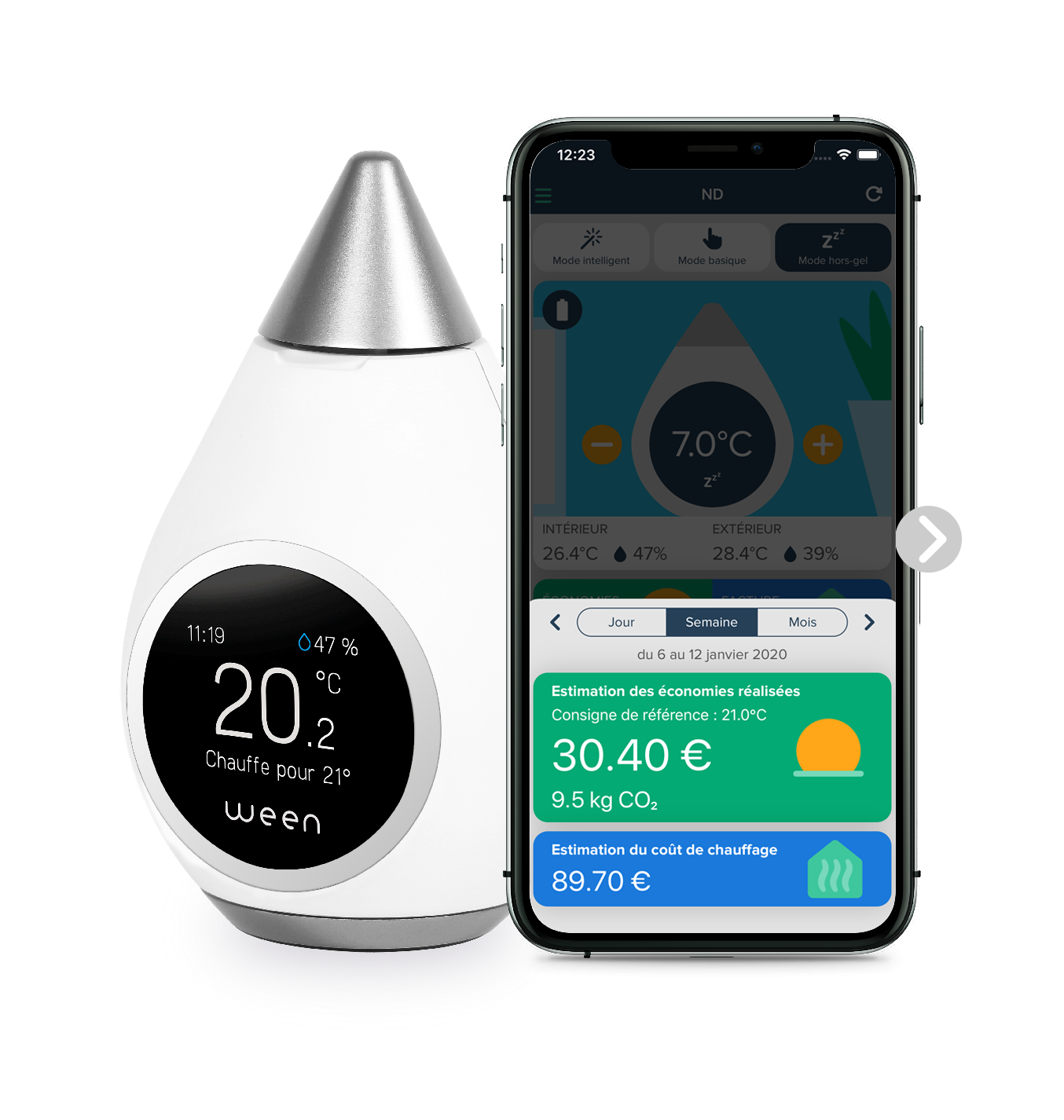 Ween et la maison intelligente : Un thermomètre connecté français  récompensé au CES 2016